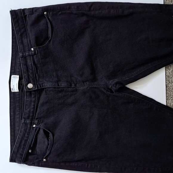 ASOS Power Stretch Black Distressed Jeans Size 42/32 R - Picture 3 of 6